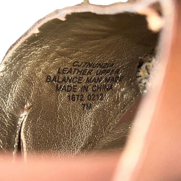 Women's Circa Joan & David Brown Leather Sandals Size 7M - Picture 7 of 7